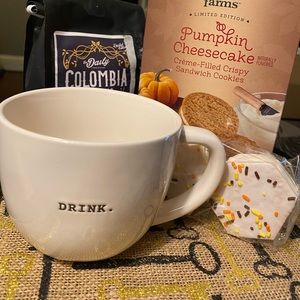 New rae dunn drink mug